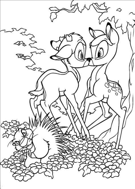 25+ Exclusive Photo of Bambi Coloring Pages - entitlementtrap.com