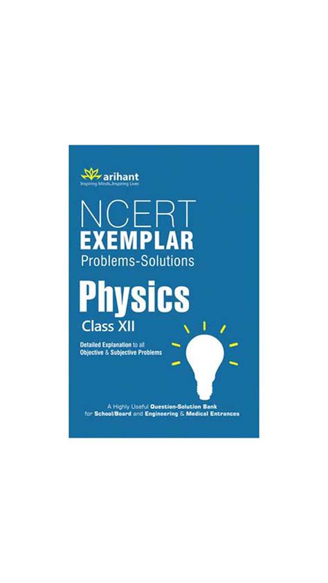 Buy NCERT Exemplar Problems-Solutions Physics Class 12 ...