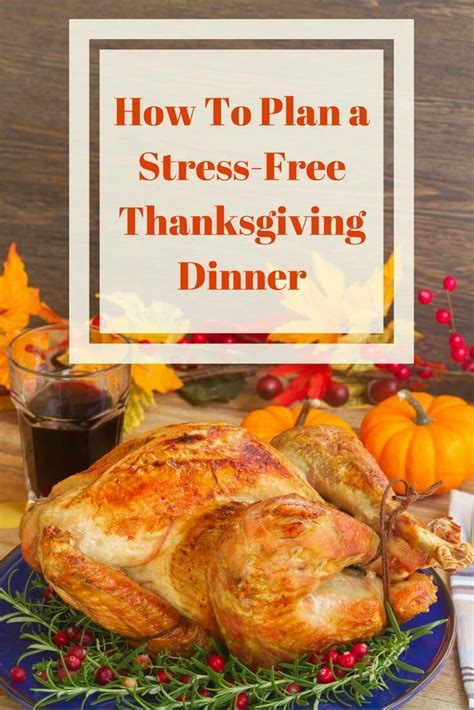 How To Plan Thanksgiving Dinner Jeanettes Healthy Living