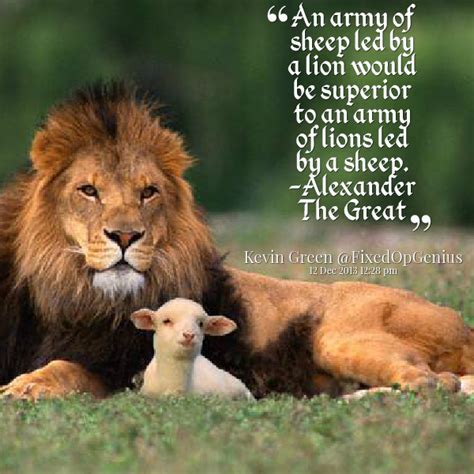 Motivational Quotes Lion And Sheep Quotesgram