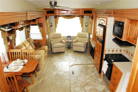 Enjoy a complete view of every floor plan option available for the 2021 ventana diesel motor coach from newmar, which range in size from 34 to 43 feet. Used Fifth Wheel Trailers