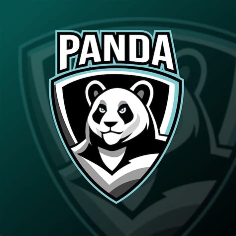 Premium Vector Panda Esport Logo Graphic Template Panda Mascot Esport
