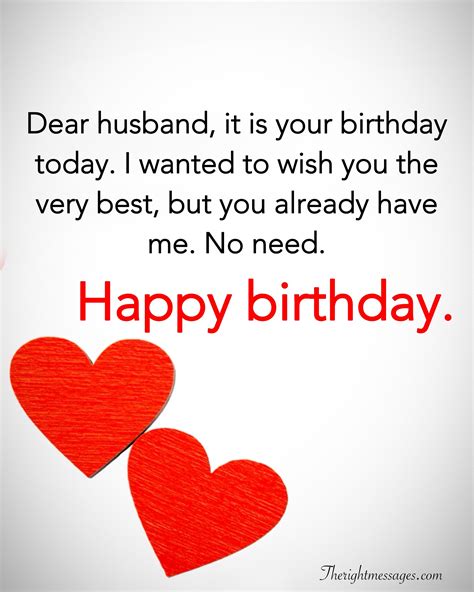 28 Birthday Wishes For Your Husband Romantic Funny And Poems The