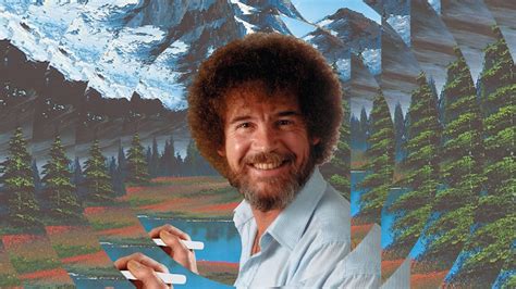 Bob Ross Painted More Than 1000 Landscapes For His Television Show