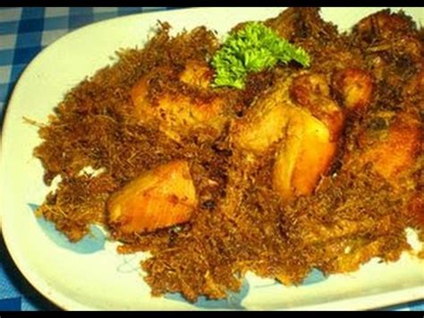 Sayur gori terdiri dari bahan nangka muda yang diolah menjadi sayur gurih dan enak. Resep dan Cara Memasak Ayam Goreng Serundeng | Ayam Goreng Kelapa - YouTube
