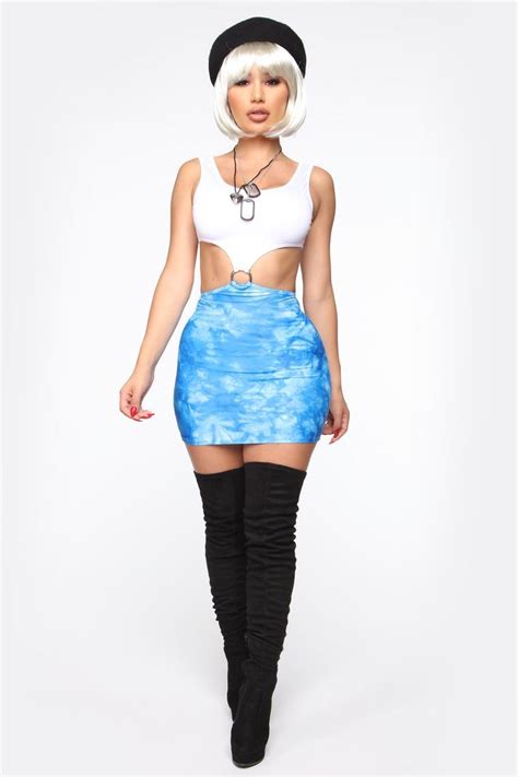 Fashion nova women suits (6). Pretty Lady 3 Piece Costume Set - Blue/combo in 2021 ...