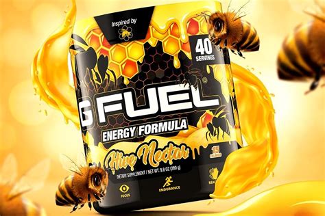 G Fuel And Savinthebees Reveal Their Collaboration Hive Nectar Flavor