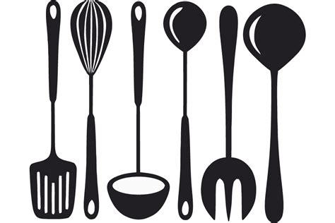 From baking tools to food choppers, salad spinners to food storage, you will be sure to find the perfect item for any of your cooking needs. Cooking Utensils Vector at GetDrawings | Free download
