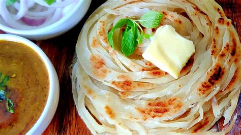 Kerala Flaky Paratha Recipe Malabar Parottas Paattis Kitchen