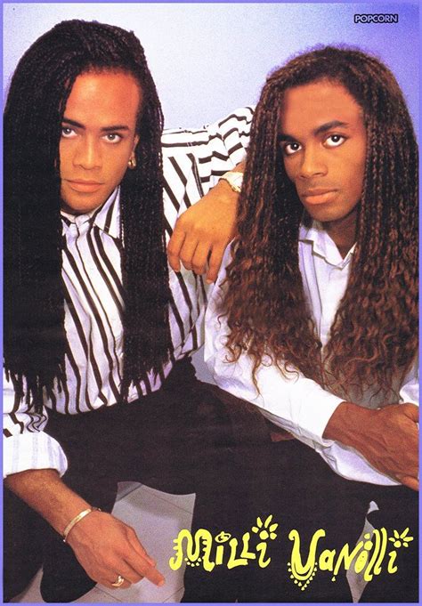 Well, milli vanilli is actually a duo! Milli Vanilli / @MilliVanilli