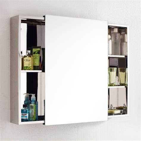Bathroom cabinets come in numerous designs and finishes to coordinate with existing fixtures. Small Waterproof Sliding Door Bathroom Vanity Mirror ...