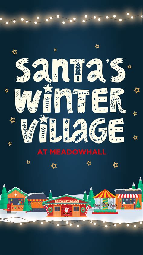 Santas Winter Village At Meadowhall Christmas Grotto Sheffield