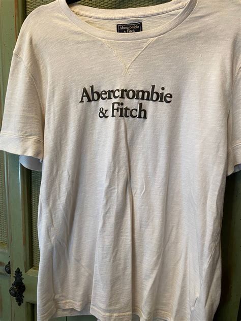 abercrombie and fitch abercrombie and fitch graphic logo tee shirt grailed