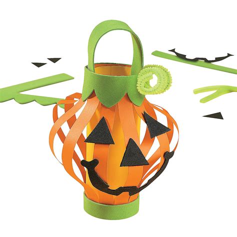 Paper Jack O Lantern Craft Kit Lantern Craft Lantern Crafts