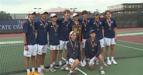 Cougars Win Division Ii Boys Tennis Title