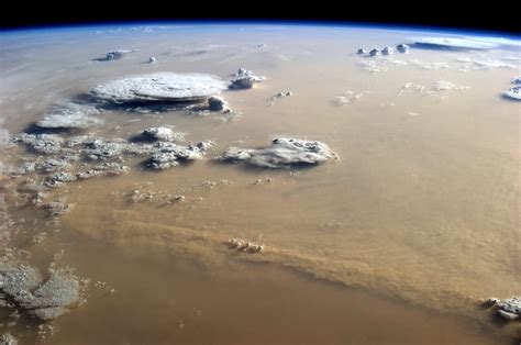 Dust And Clouds Dance Over The Sahara Rspace