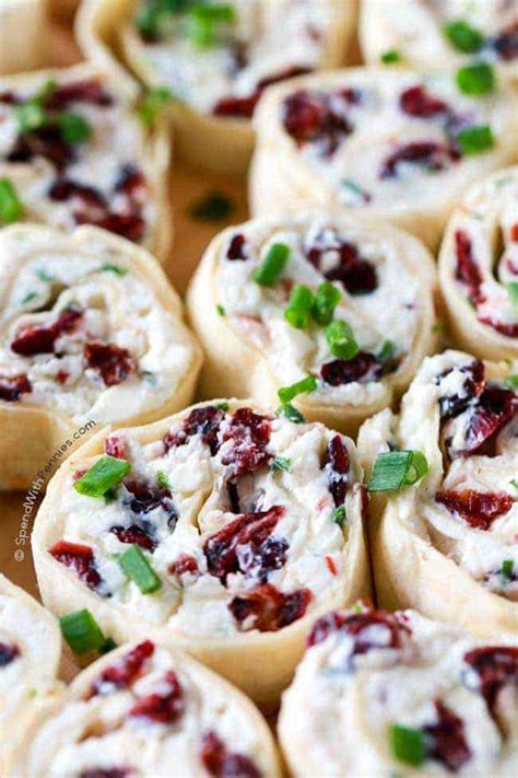 Cranberry Feta Pinwheels Spend With Pennies