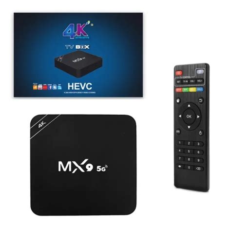 Convertidor Smart Tv Tv Box Mx9 Ultra Hd Pro 4k 32gb 512gb Android