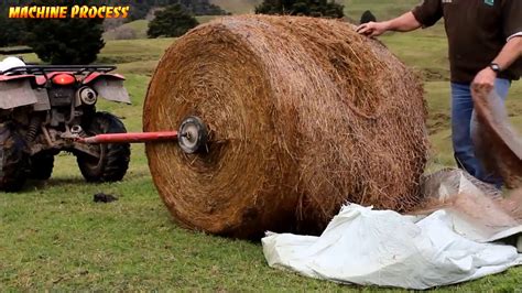 World Amazing Hay Bale Handling Modern Agriculture Equipment Mega