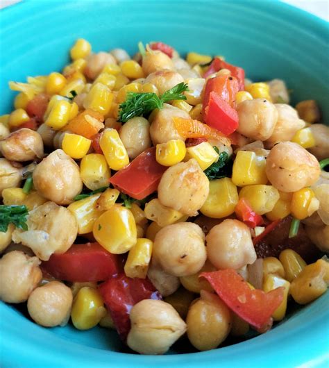 Chickpea Succotash - Find Your Zen Spot