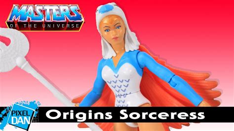 Sorceress Action Figure Review Masters Of The Universe Origins Youtube