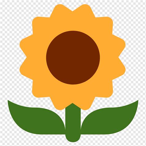 그런 다음 보내기 아이콘 을 클릭합니다. 미국 Emoji 문자 메시지 스티커 컴퓨터 아이콘, 해바라기 ...