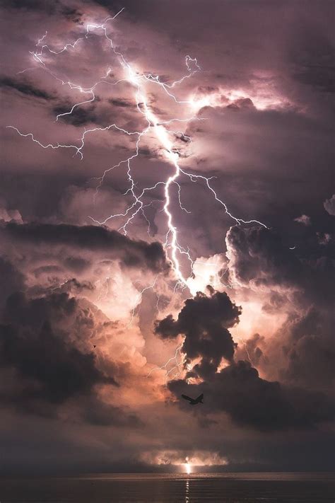 Lightning Aesthetic Background