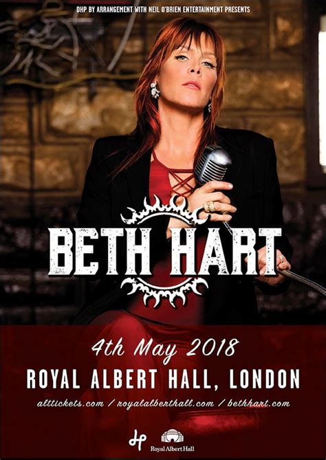 Beth Hart Announces The Royal Albert Hall In London Beth Hart