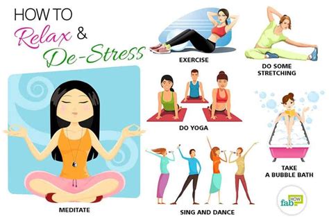 Follow These 40 Proven Tips To Relax And De Stress Your Mind And Body Stress Exercises