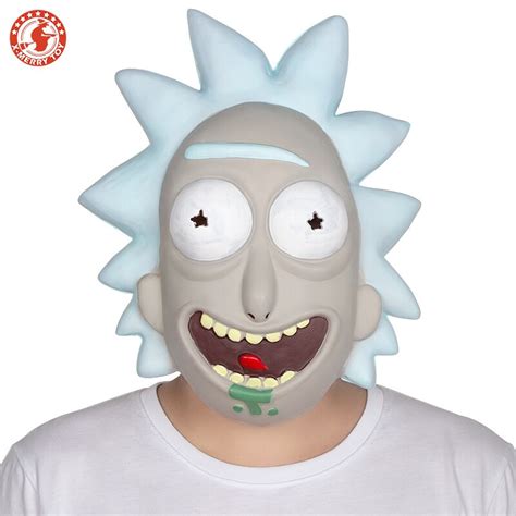 Rick And Morty Rick Mask Halloween Men Mask Plastic The Funny Mask Pvc