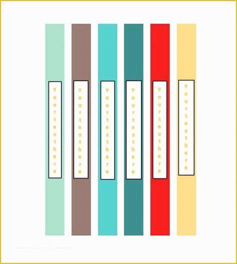 Binder Cover And Spine Templates