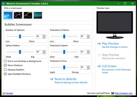 Customize Screen Savers In Windows 10 Using Secret Hidden Options Winaero