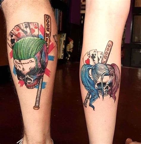 Harley Quinn And Joker Tattoo Ideas For Couples Best Tattoo Ideas