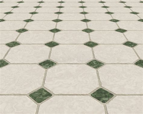 Marble Tiled Floor Tiles Stock Illustration Illustration Of Abstract