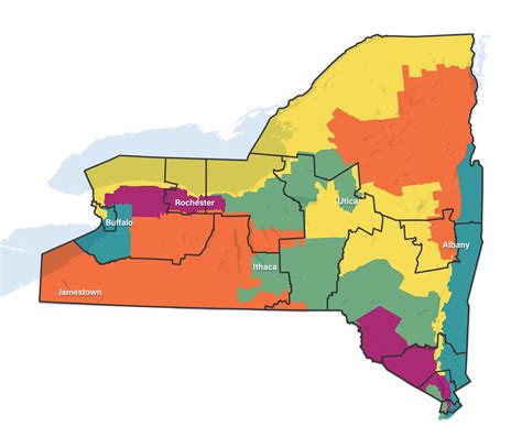 Map Of New York Congressional Districts World Map