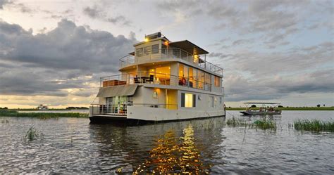 Chobe Princess Boat Cruise In Chobe National Park Intimate River Cruise Safari In Botswana