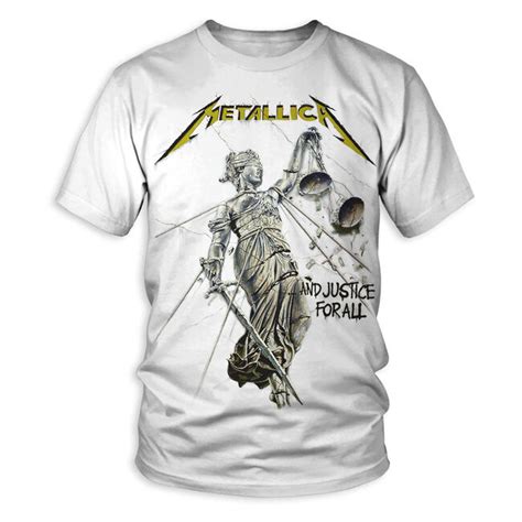 And Justice For All Album Cover T Shirt