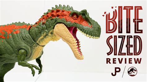 Jurassic World New Primal Attack Albertosaurus Toy Review Mattel