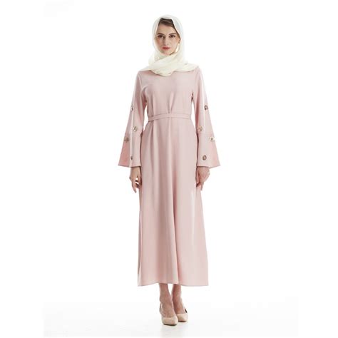 Hot Caftan Turkish Abaya Muslims Abaya Dress For Women Arab Robes With