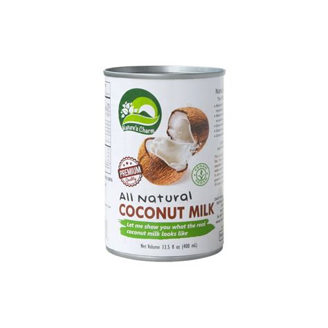 All Natural Coconut Milk By Natures Charm 全天然椰漿 Glowing Natural