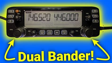 ham radio icom 2730a dual band transceiver overview and demo youtube