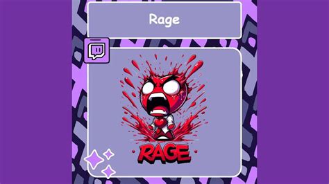 Rage Twitch Emote Discord Emote Exploding Emote Cool Emote Youtube
