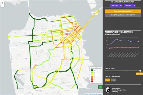 Congested during peak periods, but congestion is increasing with population. Mapping the Effects of Shelter-in-Place on Traffic ...
