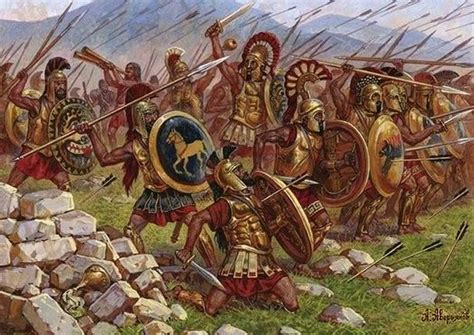 Who Were The Hoplites And What Was Their Armor Composed Of Ancient Pages