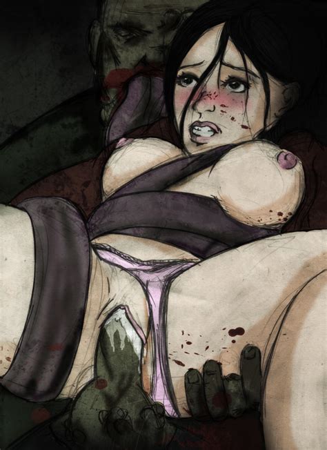 Rule 34 Blood Blush Breast Squeeze Breasts Left 4 Dead
