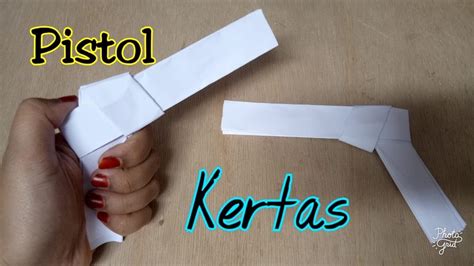 Cara Membuat Pistol Dari Kertas YouTube