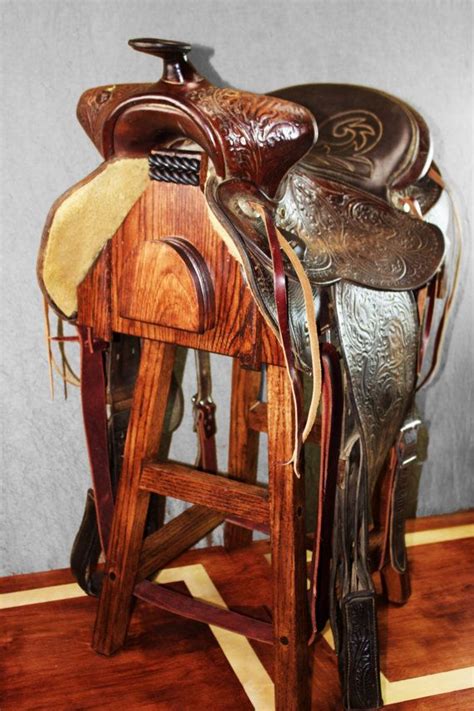 Horse Saddle Stool Custom From Your Saddle By Reclaimery On Etsy