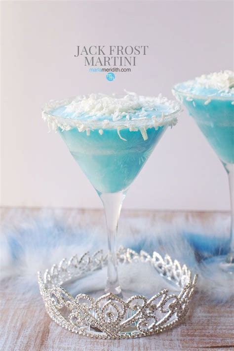 Jack frost is a personification of frost, ice, snow, sleet, winter, and freezing cold. Jack Frost Martini - Marla Meridith | Jack frost, Martini ...