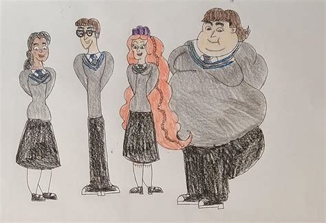 Fat Hp Au Characters Dumbledores Army 15 By Piergiorgiosaurus On Deviantart