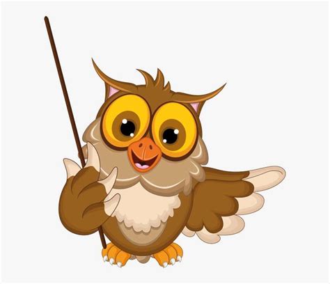 Download Owl Teacher Png Owl Teacher Cartoon Png Transparent Png